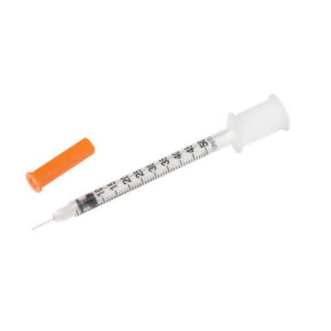 HEALTHEASE U 50 INSULIN SYRINGES 100 | DOTPHARM PHARMACIES