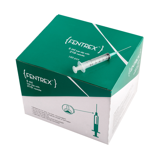FENTREX SYRINGE 5ML L/S 100