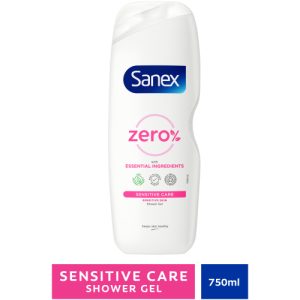 SANEX ZERO% SHOWER GEL SENSITIVE 750ML