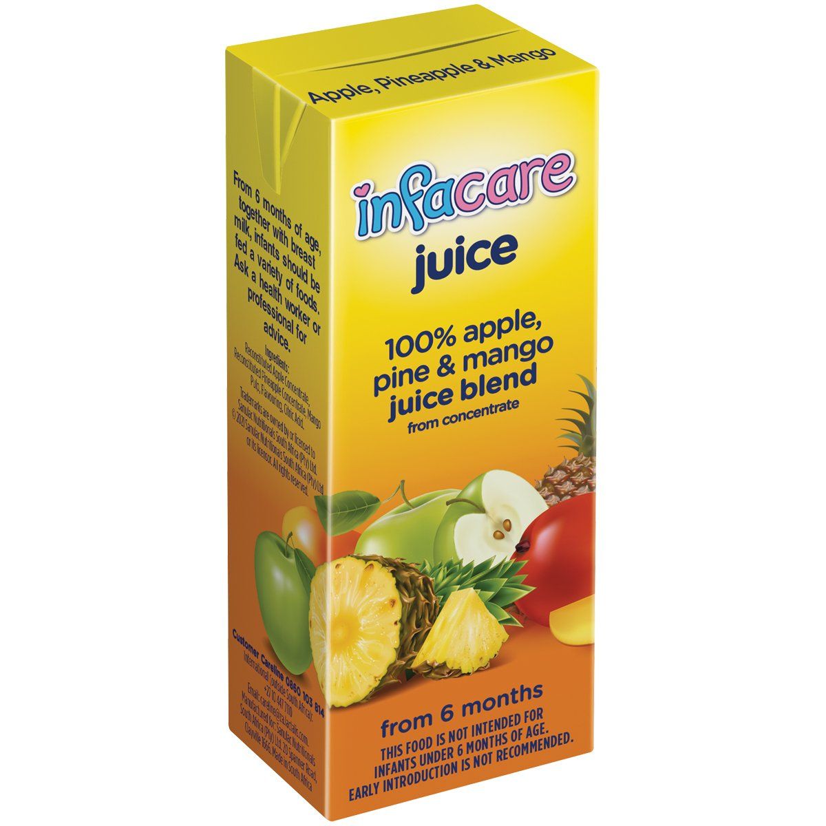Infacare Juice Apple, Apricot and Banana 200ml