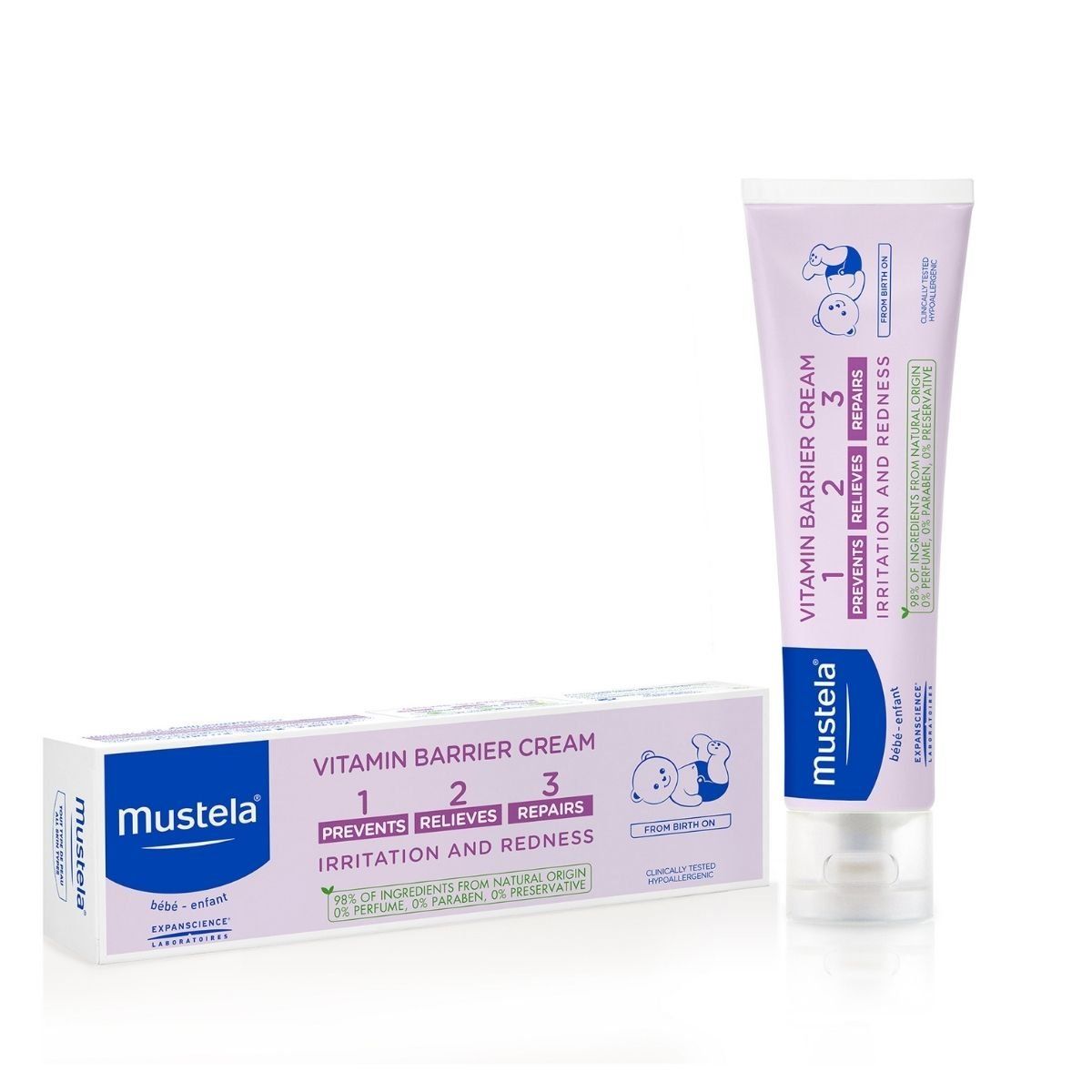 Mustela Vitamin Barrier Cream 100ml