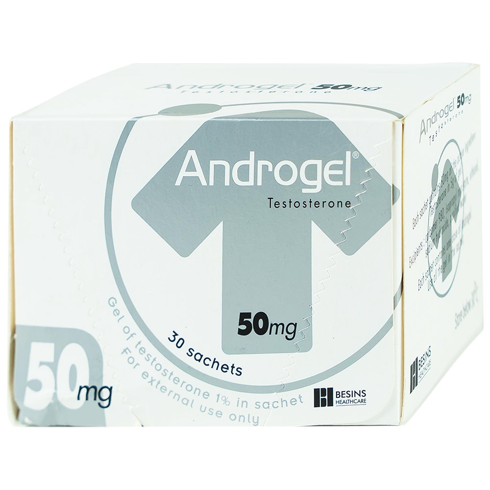 AndroGel 50mg/5g Sachets 30 Pack