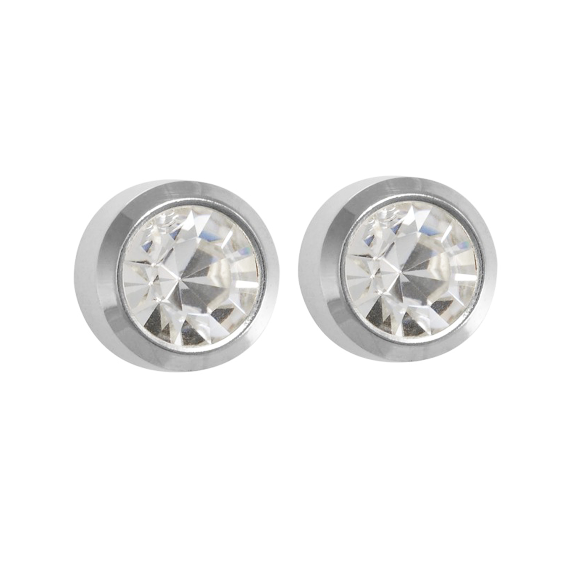 Studex Select Stainless Steel April Crystal Bezels Unit