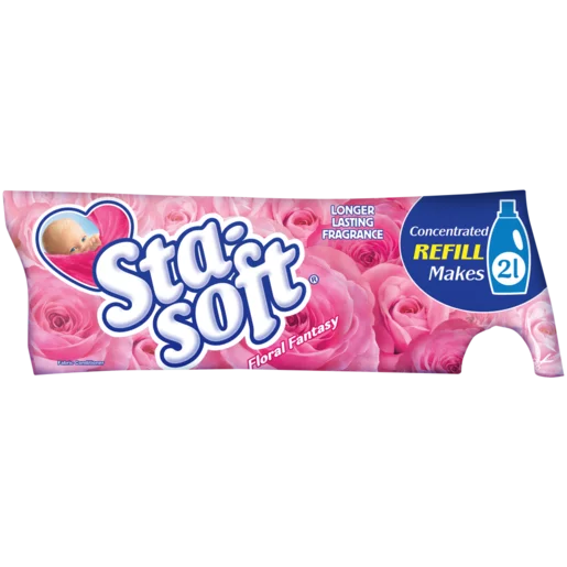 Sta Soft Floral Fantasy Fabric Softener Refill 500 ml