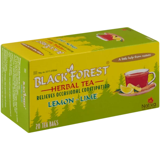 Black Forest Lemon Lime Tea 20 Bags