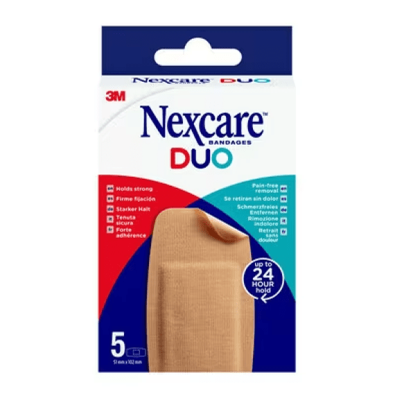 Nexcare Duo Bandages 5 Pack