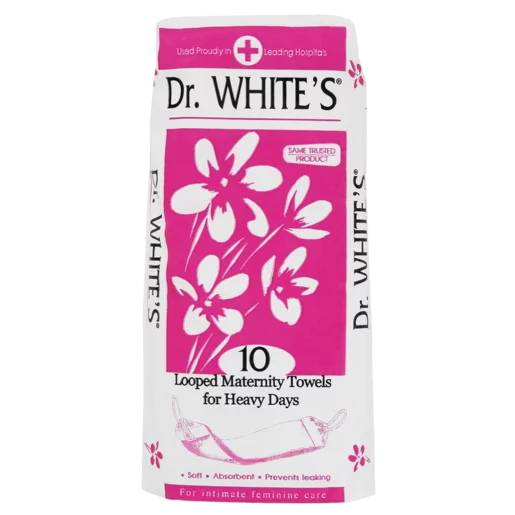 Dr Whites Maternity Towels 12 Pack