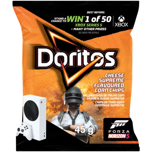 Doritos Cheese Flavoured Corn Chips 45g