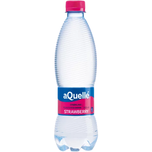 Aquelle Sparkling Water Strawberry 500ml
