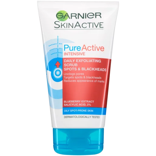 Garnier Pure Active Exfoliating Spot Wash 150ml