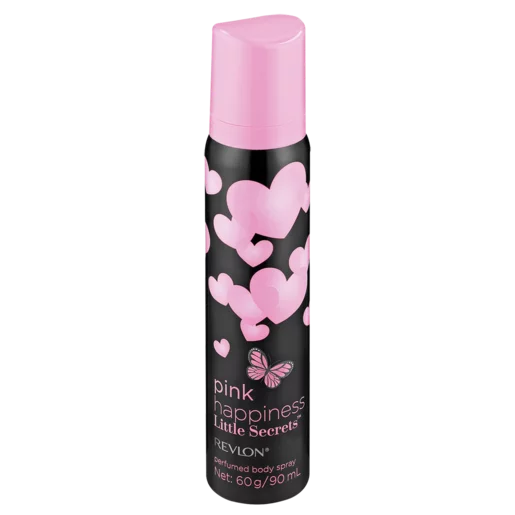 Revlon Body Spray Pink Happiness Little Secret 90ml