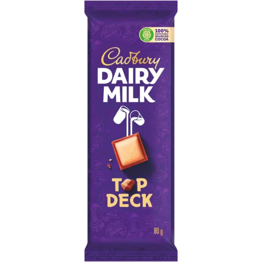 Cadbury Top Deck Chocolate 87g