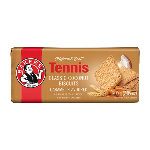 Bakers Tennis Caramel Biscuits 200g