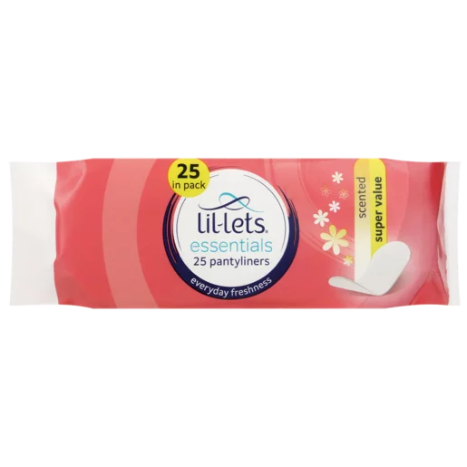 Lil-Lets Smart Fit Panty Liners 25 Pack