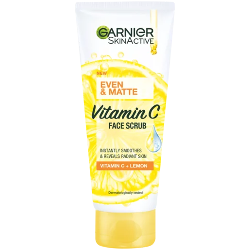 Garnier Even & Matte Vitamin C Face Scrub 100ml