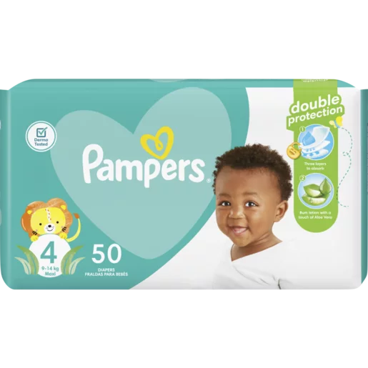 Pampers Active Baby Maxi Size 4 50 Pack