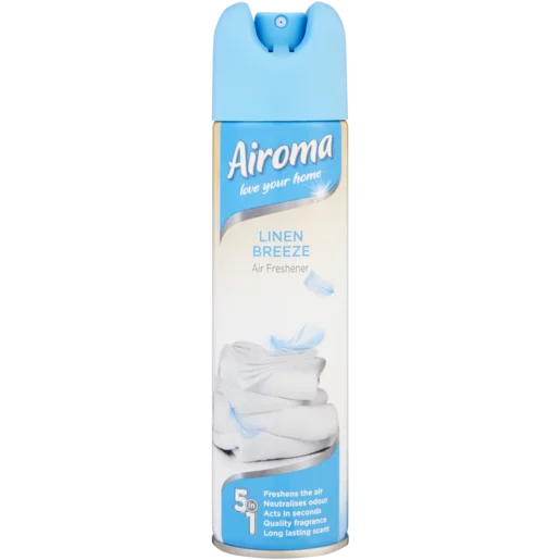 Airoma Air Freshener Linen Breeze 210ml