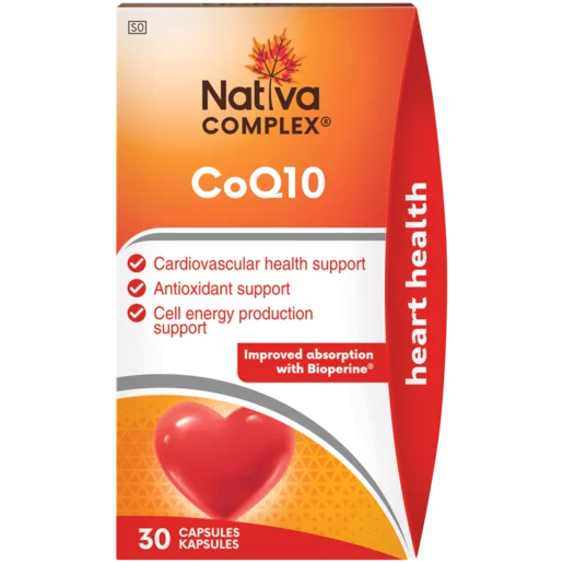 Nativa CoQ10 Complex Capsules 30