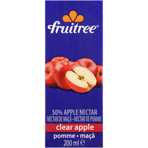 Fruitree Nectar Clear Apple 200ml