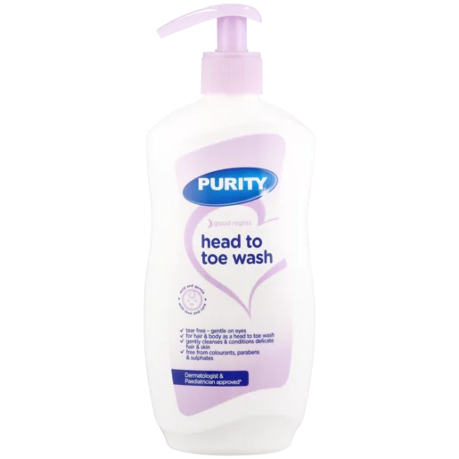 Purity Head To Toe Wash 500ml