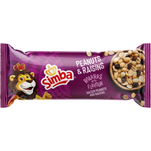 Simba Salted Peanuts and Raisins Mix 60g
