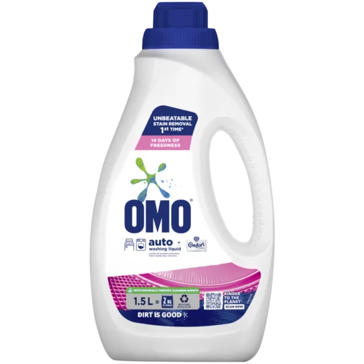 OMO Auto Liquid Detergent Plus Comfort 1.5L