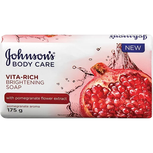 Johnson & Johnson Vita Rich Soap Pomegranate 175g