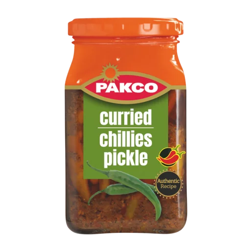 Packo Pickle Curried Chillies 325g