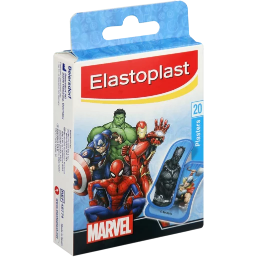 Elastoplast Marvel Plasters 20 Pack