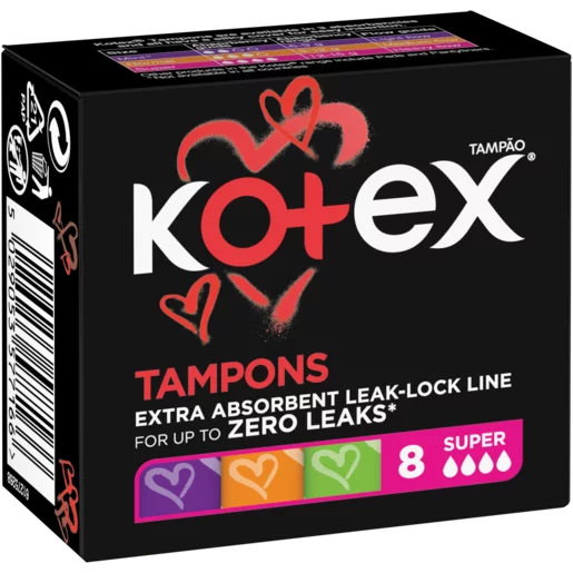 Kotex Super Tampons 8 Pack