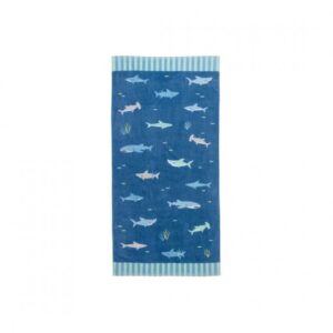 SJ Beach & Bath Towel Shark