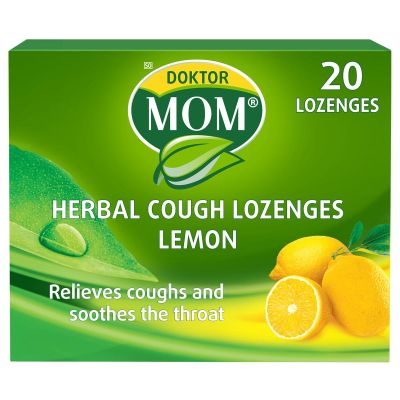 Doktor Mom Lemon Lozenges 20 Pack