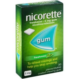 Nicorette 2mg Chewing Gum 30 Pack