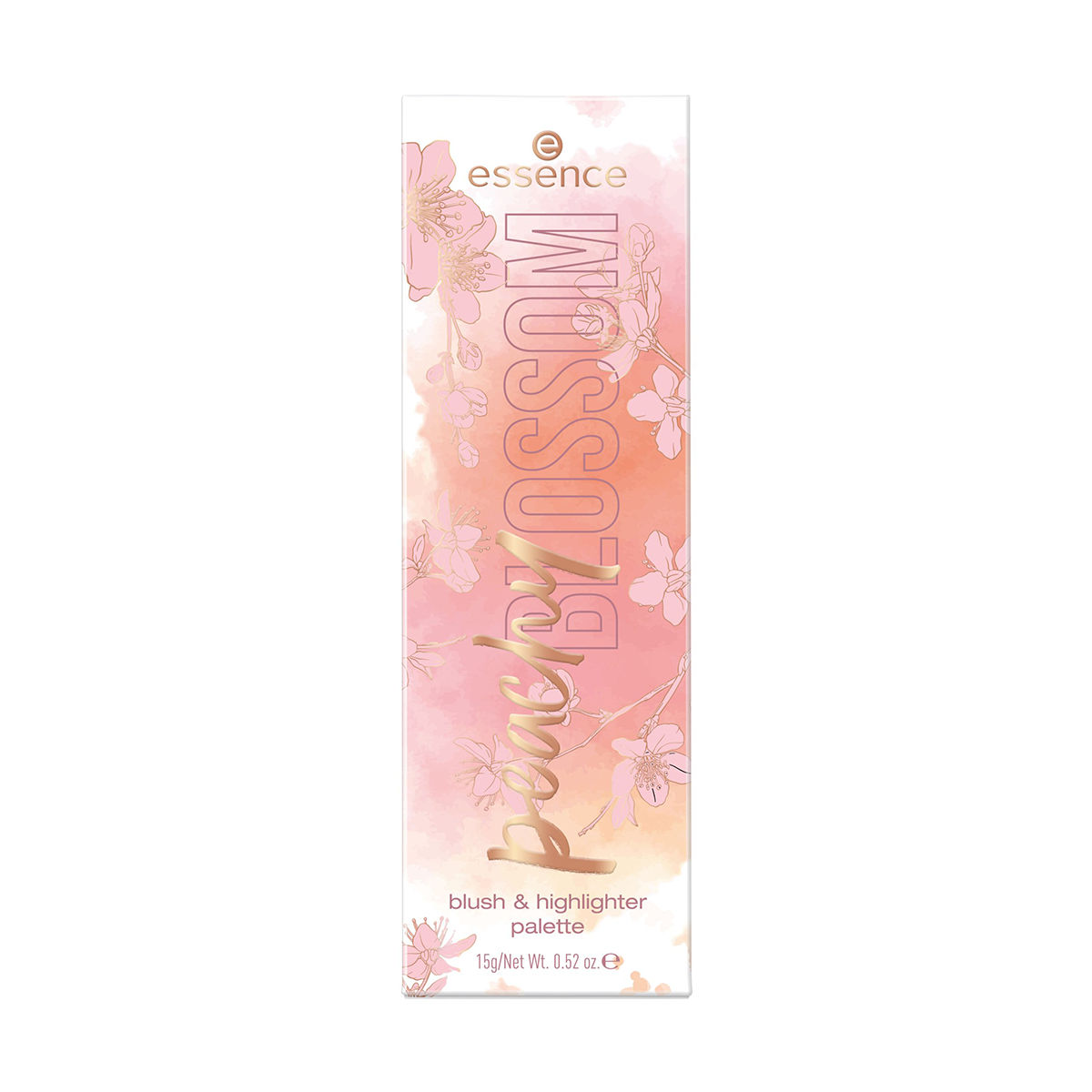 Essence Peachy Blossom Blush & Highlighter Palette 15g