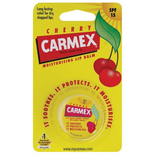 Carmex Cherry Flavour Lip Balm Jar 7g