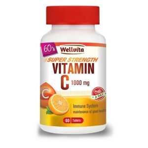 Wellvita Vitamin C 1000mg Tablets 60 Pack