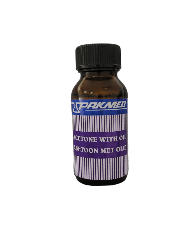 Acetone with Oil Pakmed 50ml