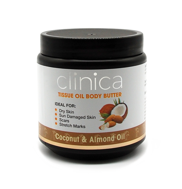 Clinica Tissue Oil Body Butter Coconut Almond 500g