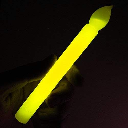 Brite Glow Candles Yellow Pack of 6