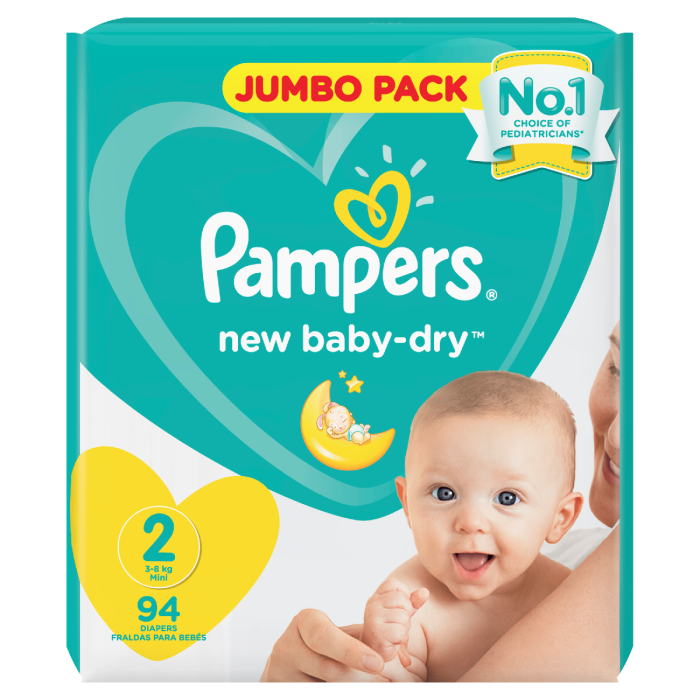 Pampers Active Baby Mini Size 2 94 Pack