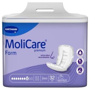 Molicare Premium Form 8 Drop Incontinence Pads - 32 Count