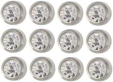 Studex Select Mini Stainless Steel April Crystal Bezel Earring