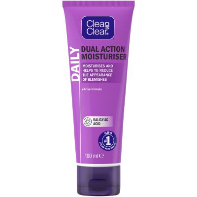 Clean+Clear Dual Action Moisturiser 100ml