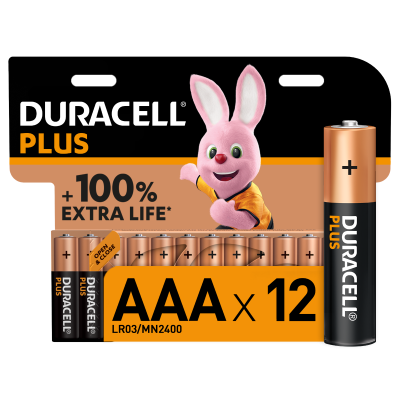 Duracell AAA LR03 Batteries