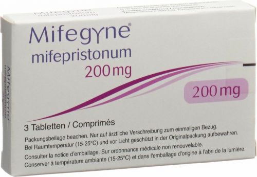 Mifegyne 200mg Tablets 3 Pack