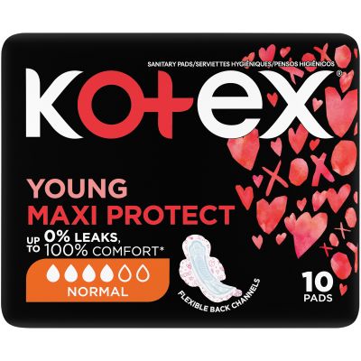 Kotex Maxi Night Wings Pads 10 Pack
