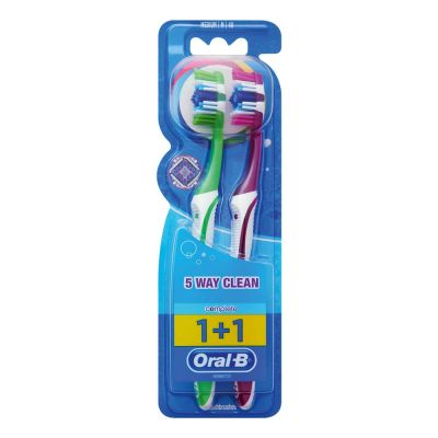 Oral-B 1+1 Five Way Clean Toothbrush