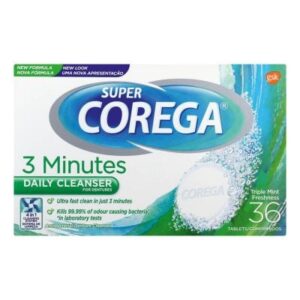 Super Corega Denture Cleanser Tablets 36