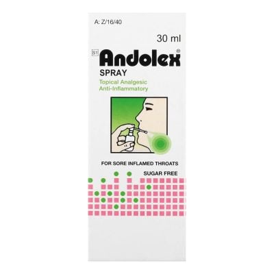 Andolex Spray 22.5mg 15ml