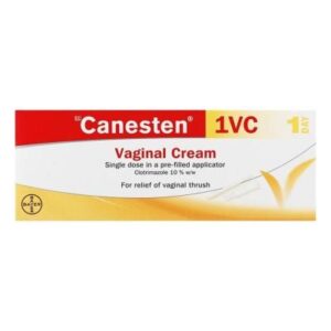 Canesten 1 Vaginal Cream 500mg/5g - 5 Applicators
